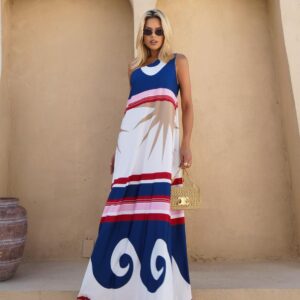 VESTIDO - POLIAMIDA - ESTAMPAS DIVERSAS