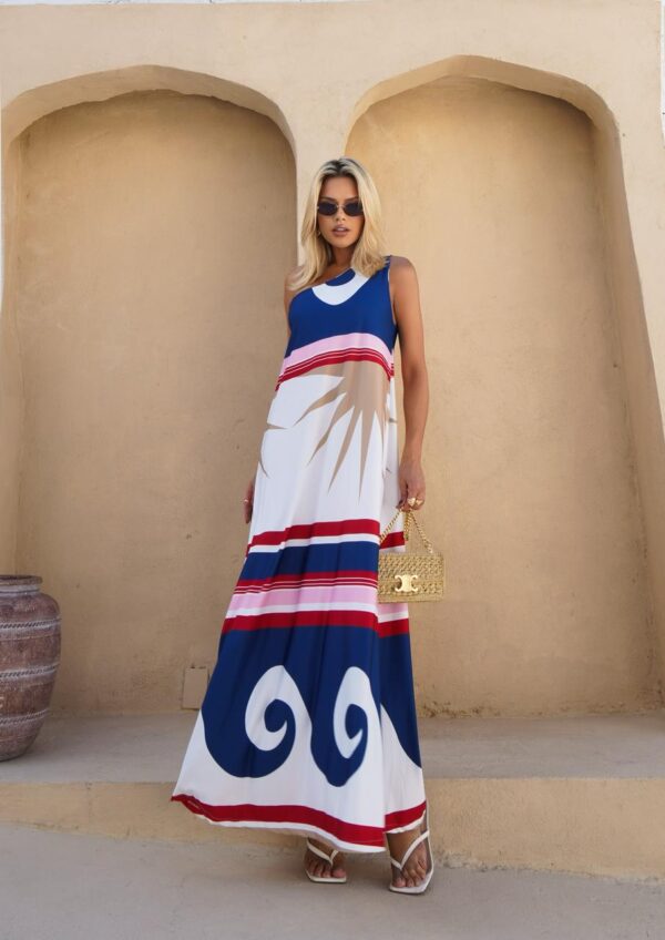 VESTIDO - POLIAMIDA - ESTAMPAS DIVERSAS