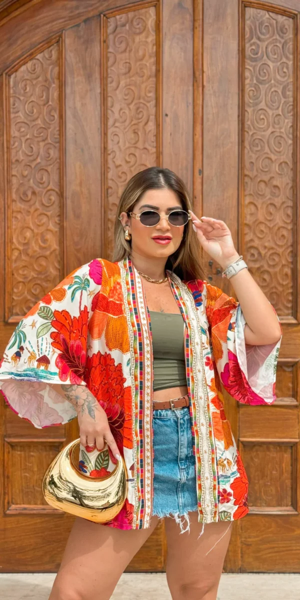 KIMONO INSPIRAÇÃO FARM - ESTAMPAS DIVERSAS - Imagem 3