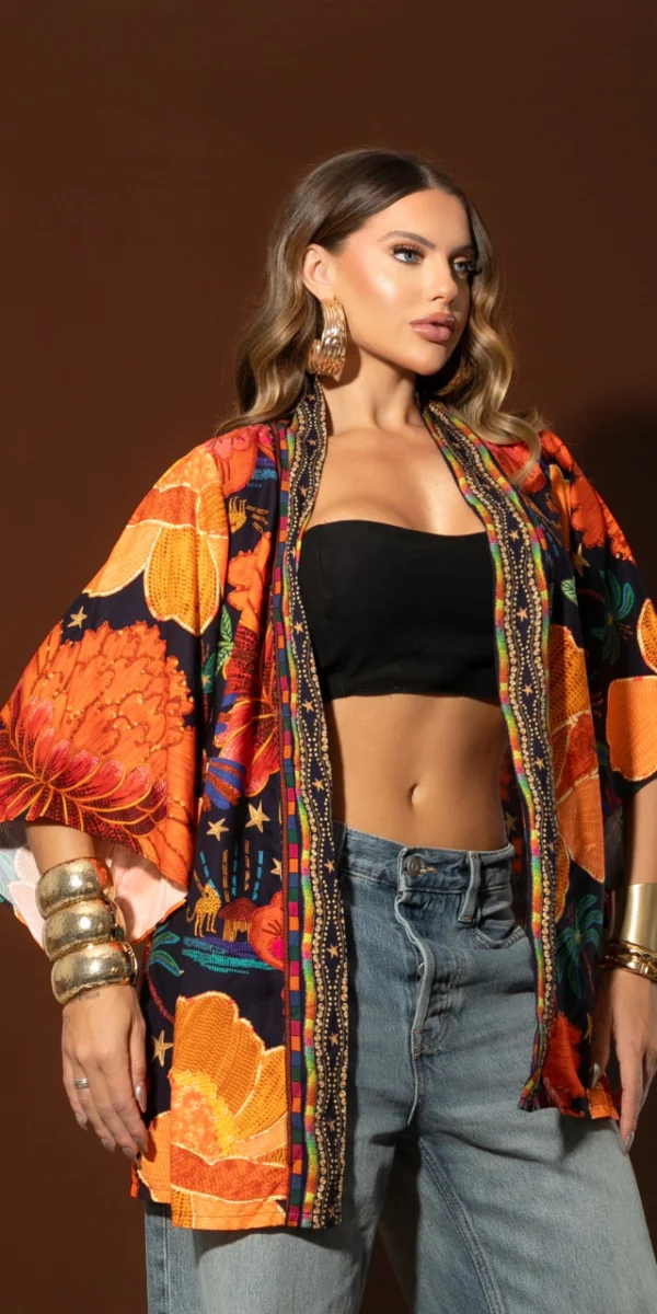 KIMONO INSPIRAÇÃO FARM - ESTAMPAS DIVERSAS - Imagem 2