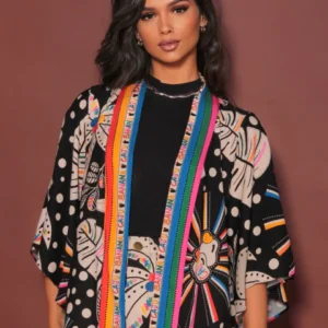 KIMONO INSPIRAÇÃO FARM - ESTAMPAS DIVERSAS