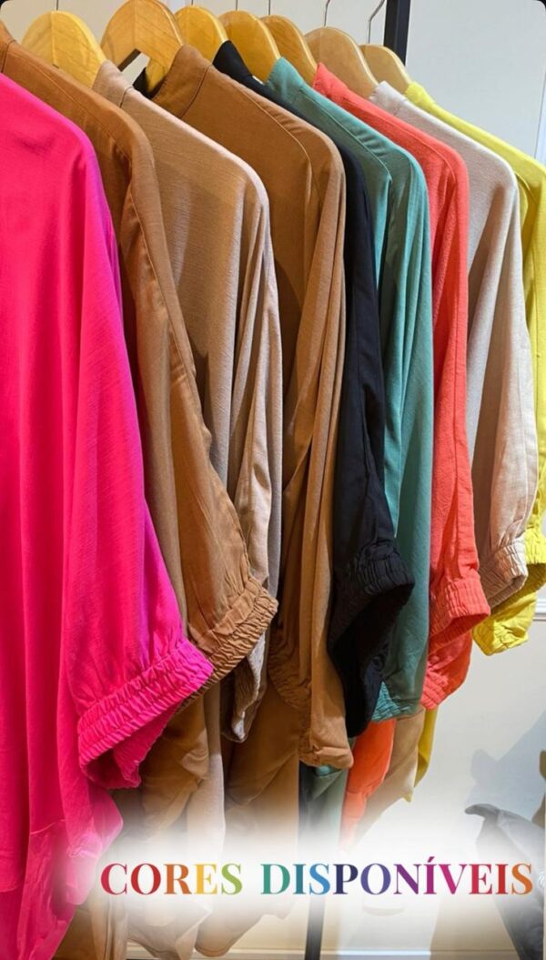 BATA CHEMISE - CORES DIVERSAS - Imagem 11