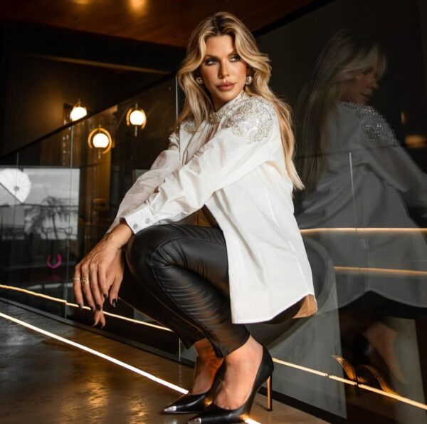 CAMISA SOCIAL - PEROLA - Imagem 5