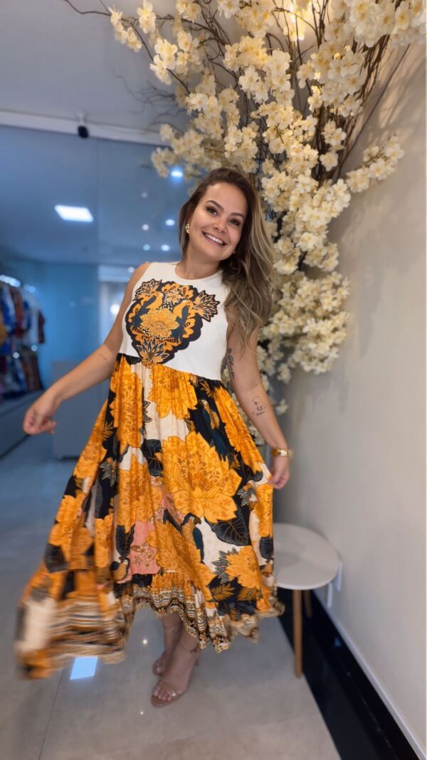 VESTIDO CAMISA REGATA SAVAGE GLAM - INSPIRAÇÃO FARM
