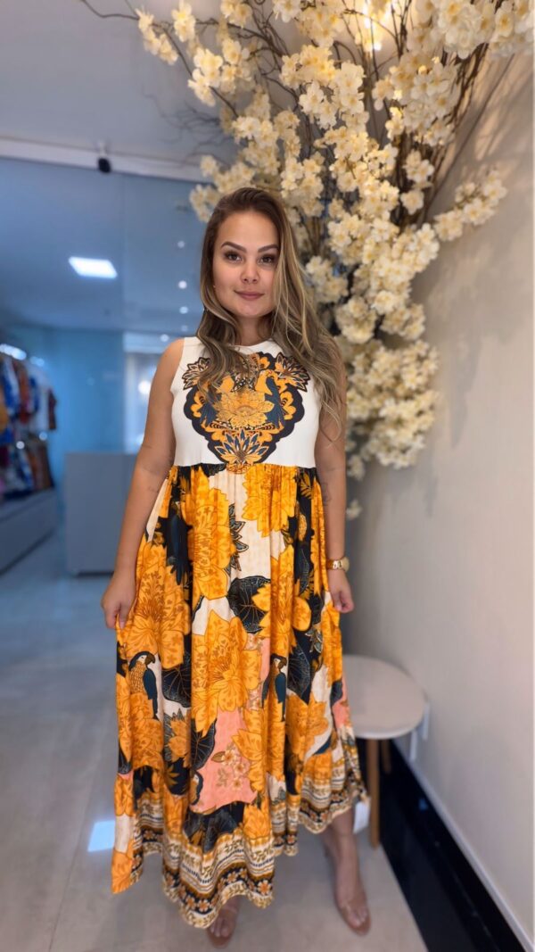 VESTIDO CAMISA REGATA SAVAGE GLAM - INSPIRAÇÃO FARM - Imagem 4