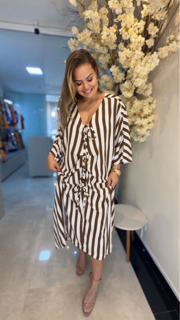 VESTIDO LUIZA - VISCOLINHO - CORES DIVERSAS - Imagem 4