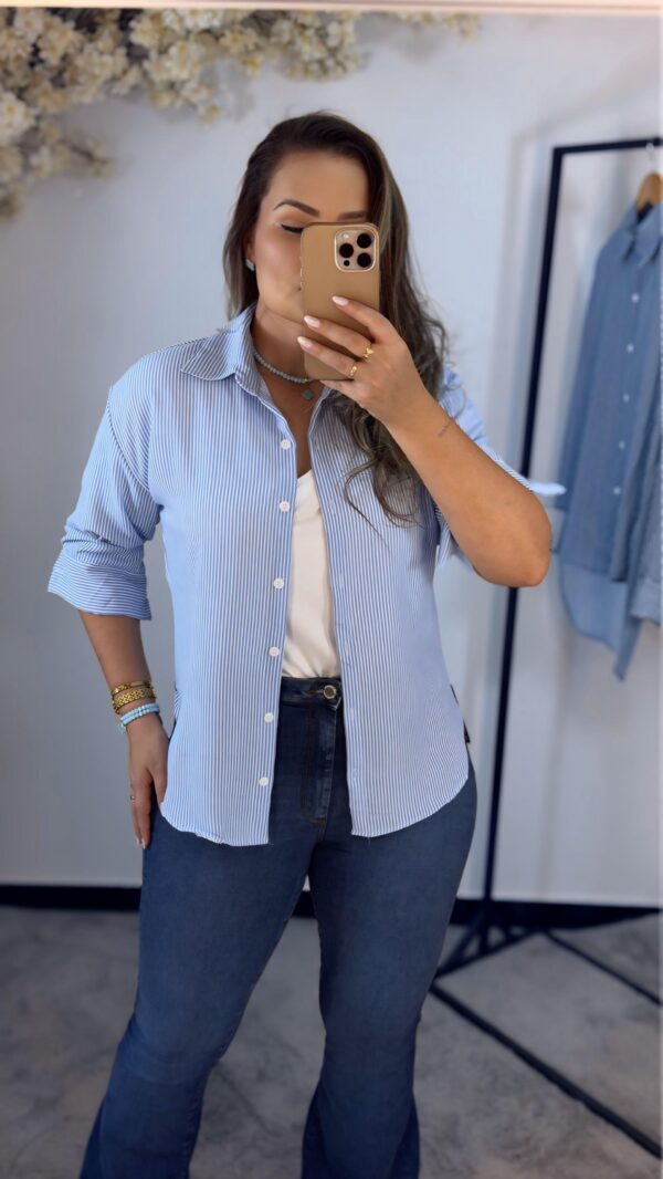 CAMISA CANDY COLOR LISTRA - CORES DIVERSAS - Imagem 7