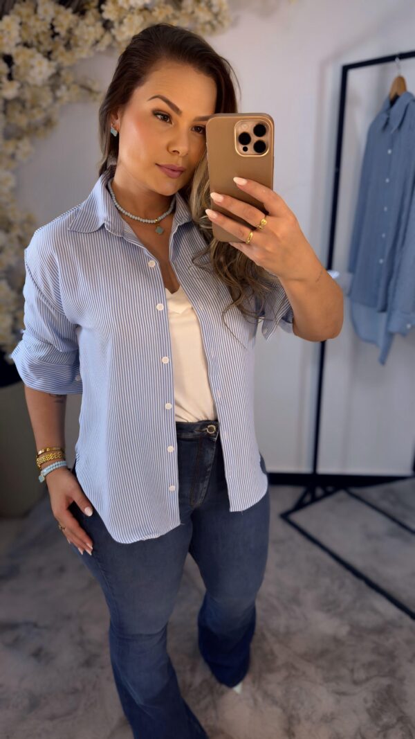 CAMISA CANDY COLOR LISTRA - CORES DIVERSAS - Imagem 5