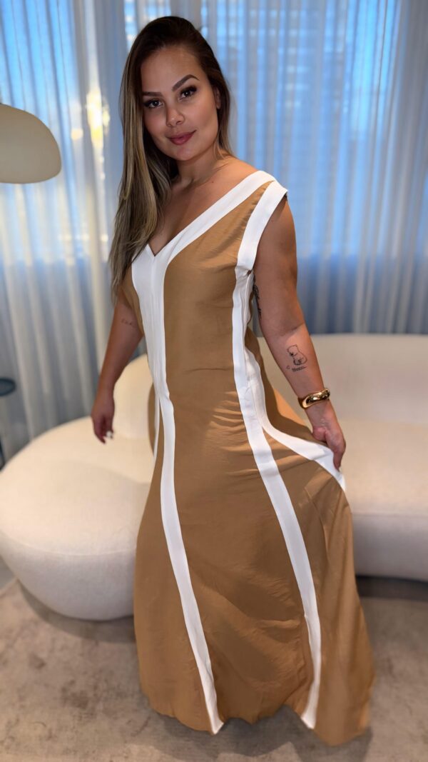 VESTIDO MAYA - LINHO COM ALFAIATARIA MARRANT - CORES DIVERSAS - Imagem 12