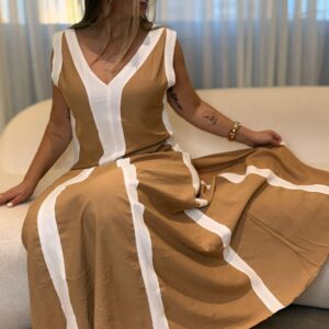 VESTIDO MAYA - LINHO COM ALFAIATARIA MARRANT - CORES DIVERSAS