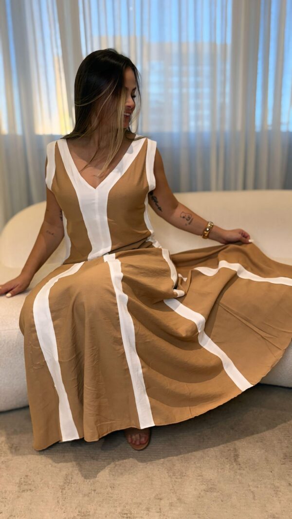 VESTIDO MAYA - LINHO COM ALFAIATARIA MARRANT - CORES DIVERSAS