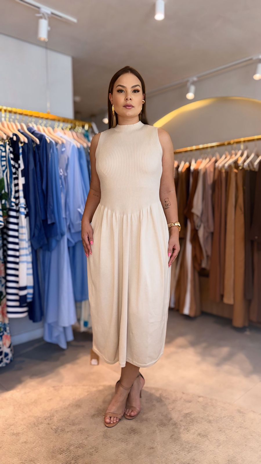 VESTIDO-ANIS-TRICÔ-CORES DIVERSAS - Imagem 14