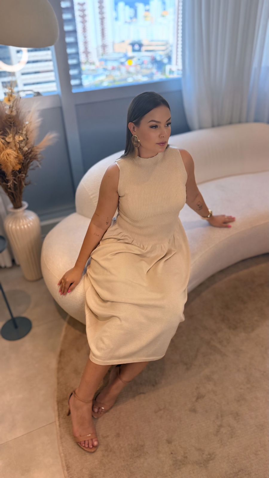 VESTIDO-ANIS-TRICÔ-CORES DIVERSAS - Imagem 11