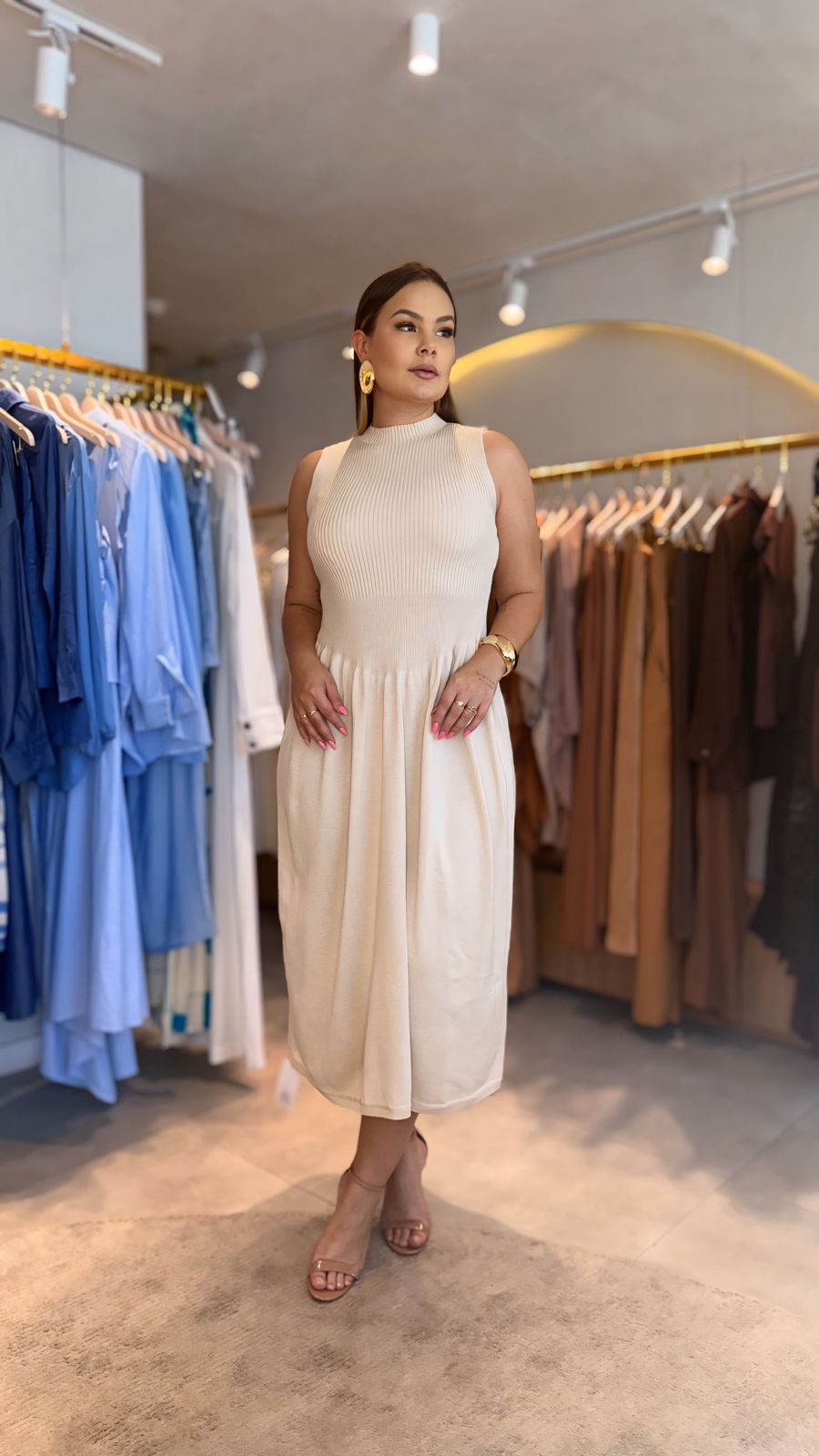 VESTIDO-ANIS-TRICÔ-CORES DIVERSAS - Imagem 15