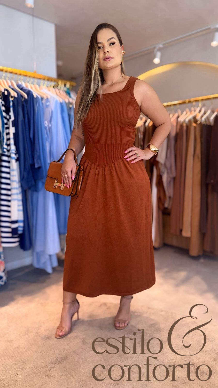 VESTIDO-ANIS-TRICÔ-CORES DIVERSAS - Imagem 6